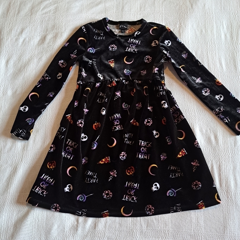 Art Class girls size XS or 4/5 Halloween dress velvety EUC